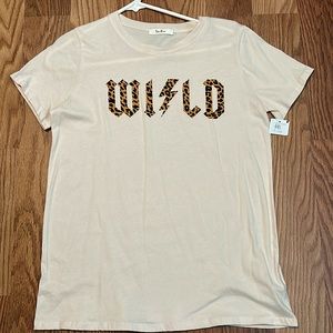 Small Tres Bien white T-shirt